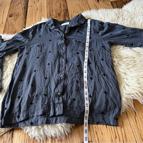 Paper Label Pajama Set Cross Print Small - Picture 7 of 12